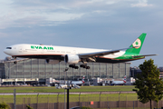 EVA Air Boeing 777-3AL(ER) (B-16735) at  London - Heathrow, United Kingdom