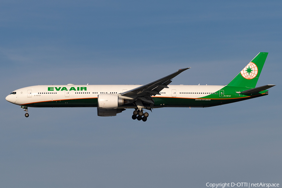 EVA Air Boeing 777-3AL(ER) (B-16737) | Photo 182637