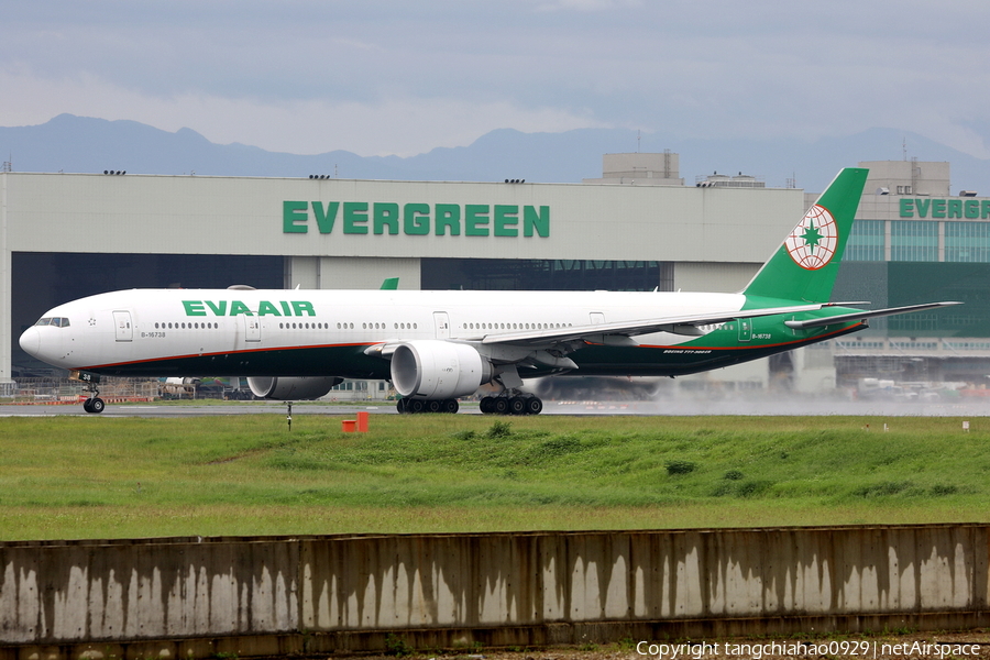 EVA Air Boeing 777-36N(ER) (B-16738) | Photo 513622