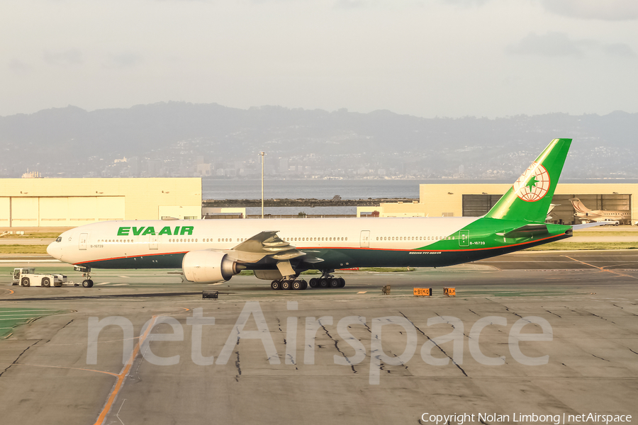 EVA Air Boeing 777-35E(ER) (B-16739) | Photo 427092