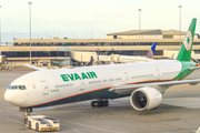 EVA Air Boeing 777-35E(ER) (B-16739) at  San Francisco - International, United States