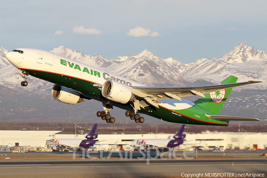 EVA Air Cargo Boeing 777-F5E (B-16781) | Photo 242811
