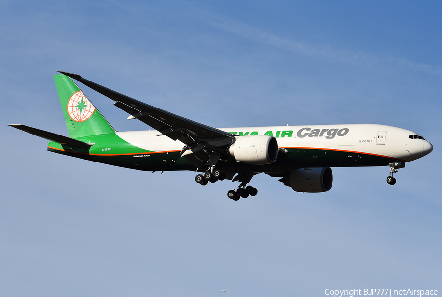 EVA Air Cargo Boeing 777-F5E (B-16781) | Photo 292343