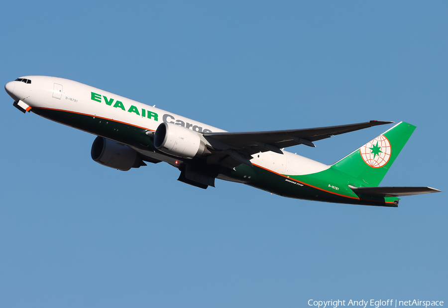 EVA Air Cargo Boeing 777-F5E (B-16781) | Photo 414472