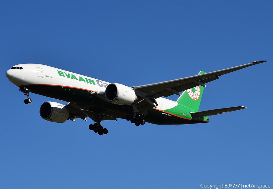 EVA Air Cargo Boeing 777-F5E (B-16781) | Photo 439420