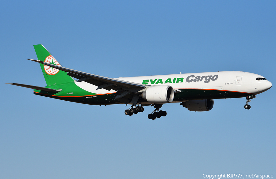 EVA Air Cargo Boeing 777-F5E (B-16782) | Photo 304508