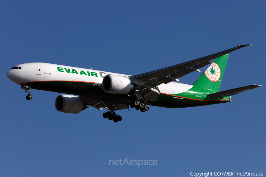 EVA Air Cargo Boeing 777-F5E (B-16783) | Photo 395952