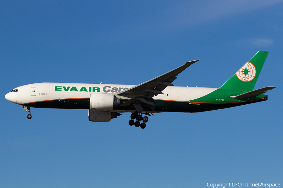 EVA Air Cargo Boeing 777-F5E (B-16785) | Photo 566829