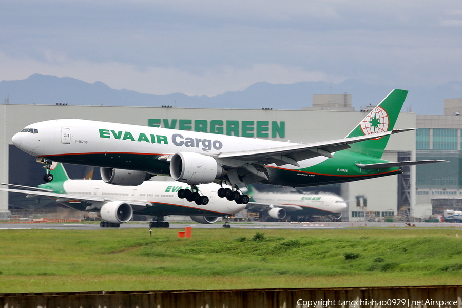 EVA Air Cargo Boeing 777-F5E (B-16786) | Photo 513623