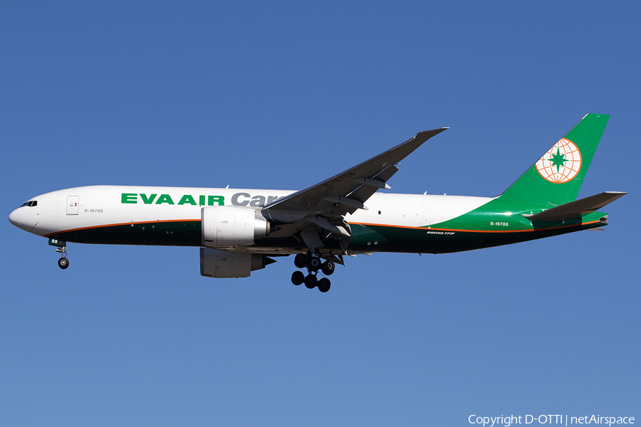 EVA Air Cargo Boeing 777-F5E (B-16788) | Photo 539748