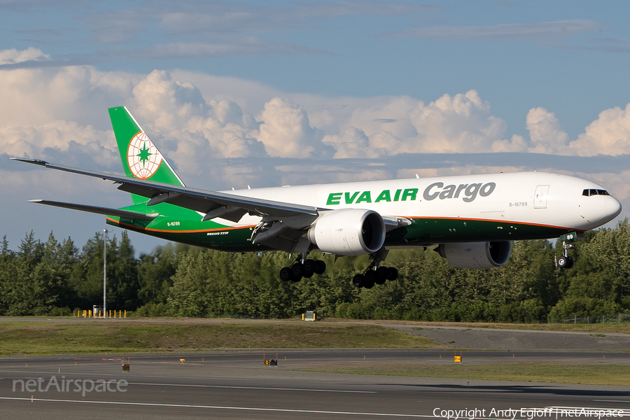 EVA Air Cargo Boeing 777-F5E (B-16789) | Photo 513560