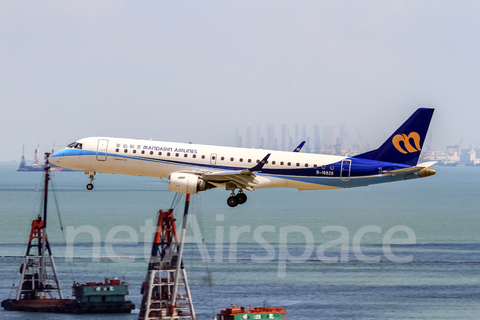 Mandarin Airlines Embraer ERJ-190AR (ERJ-190-100IGW) (B-16828) at  Hong Kong - Chek Lap Kok International, Hong Kong