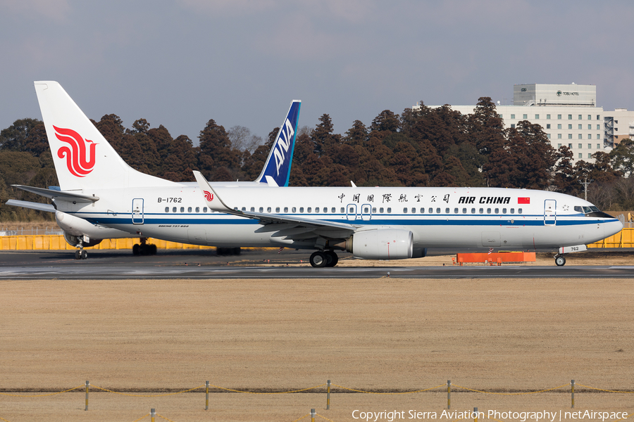 Air China Boeing 737-89L (B-1762) | Photo 328895