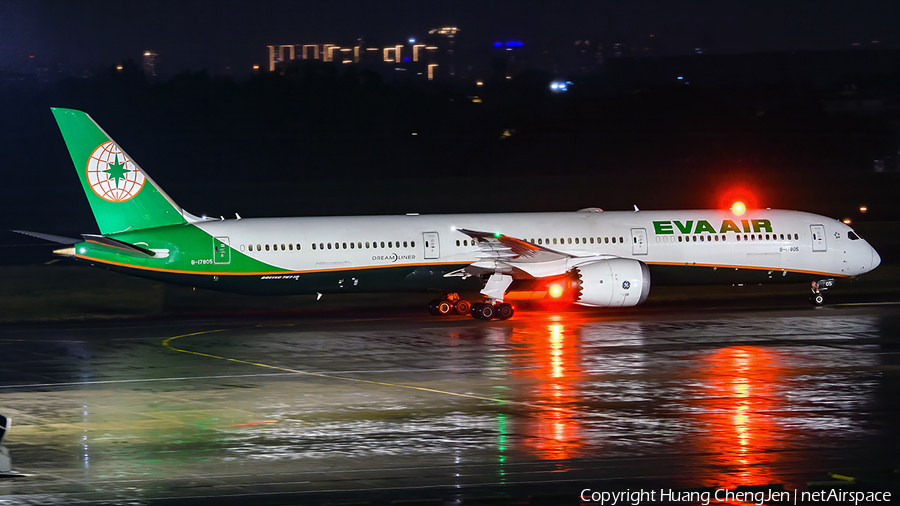 EVA Air Boeing 787-10 Dreamliner (B-17805) | Photo 659571