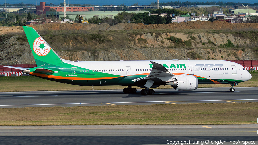 EVA Air Boeing 787-9 Dreamliner (B-17881) | Photo 663135