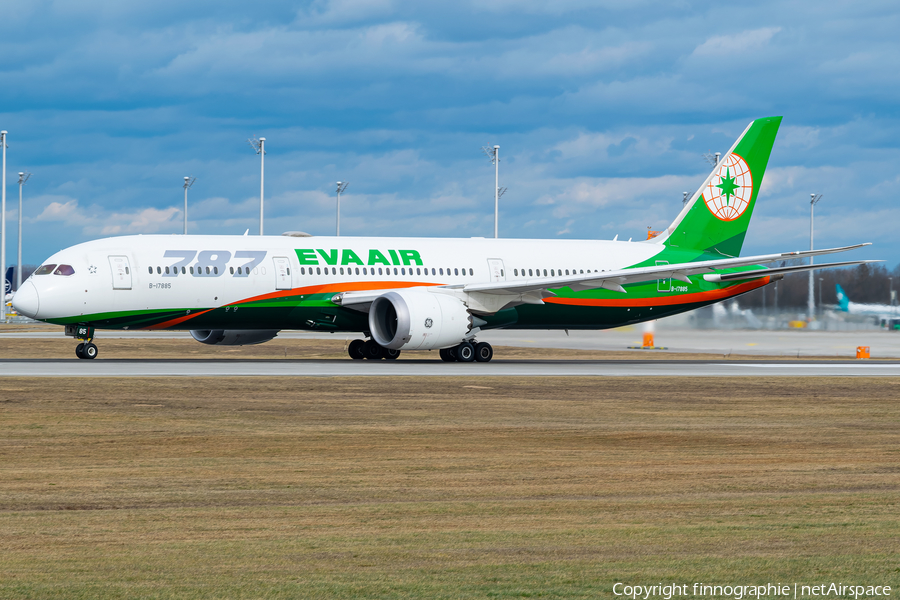 EVA Air Boeing 787-9 Dreamliner (B-17885) | Photo 554143