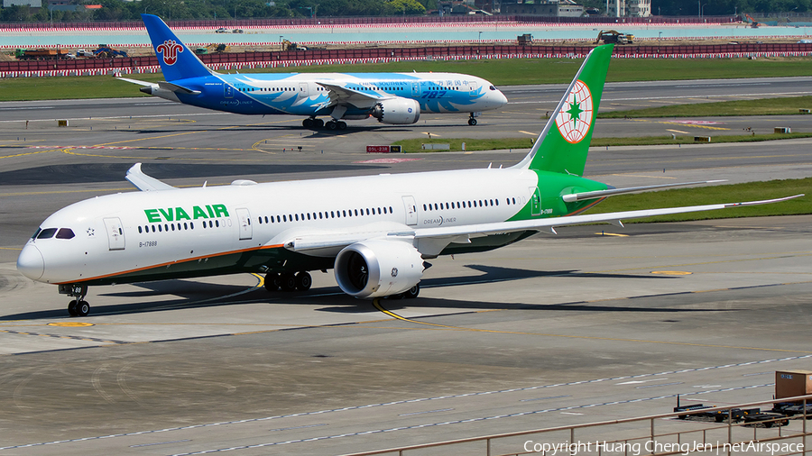 EVA Air Boeing 787-9 Dreamliner (B-17888) | Photo 678777