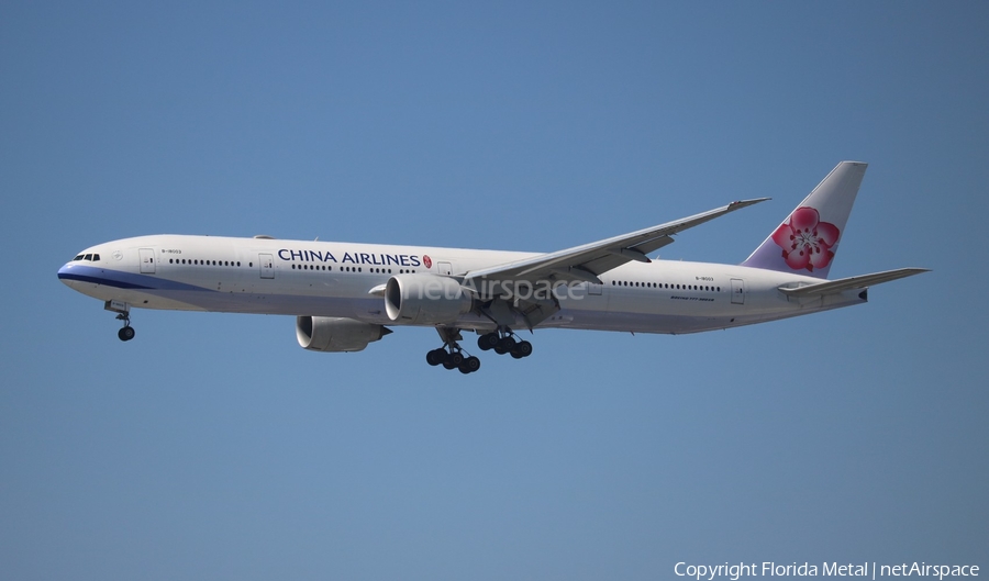 China Airlines Boeing 777-309(ER) (B-18003) | Photo 330095
