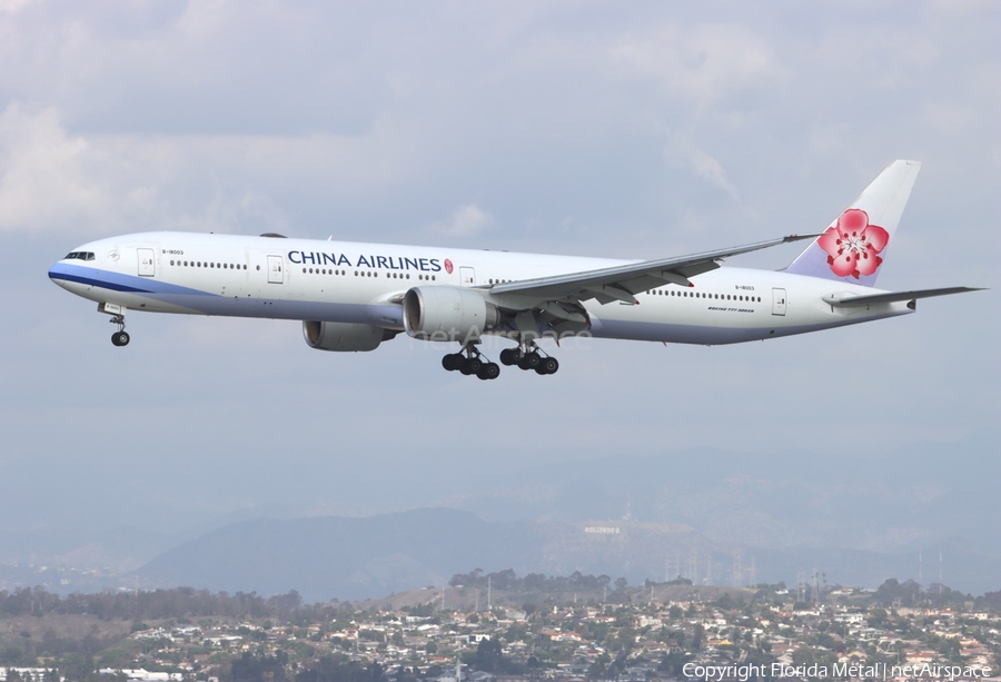 China Airlines Boeing 777-309(ER) (B-18003) | Photo 605742