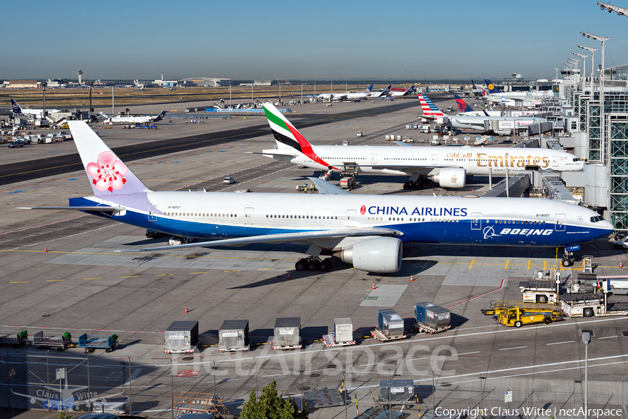 China Airlines Boeing 777-309(ER) (B-18007) | Photo 341889