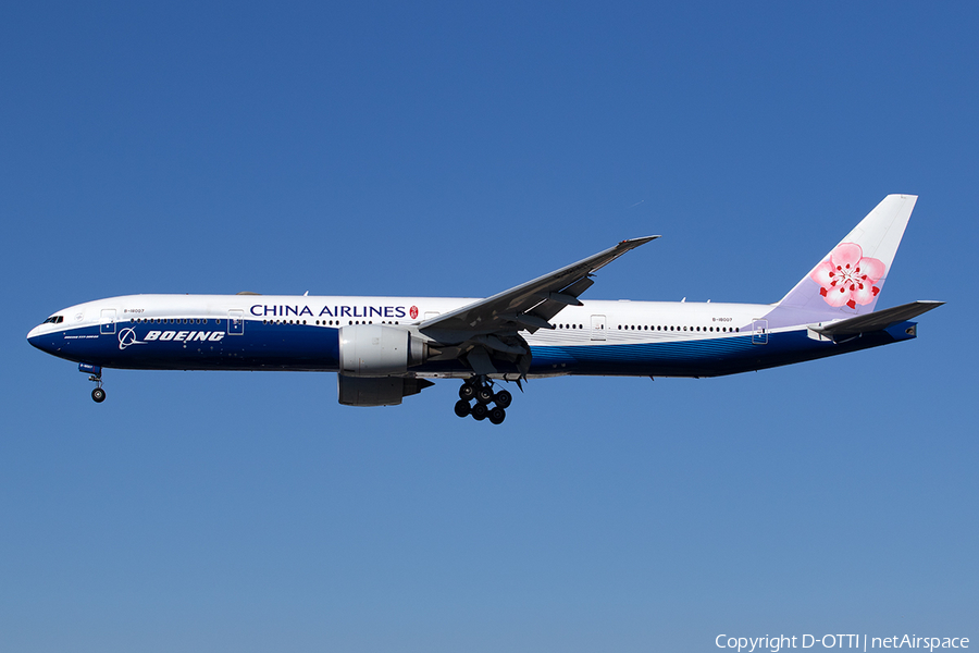 China Airlines Boeing 777-309(ER) (B-18007) | Photo 540054