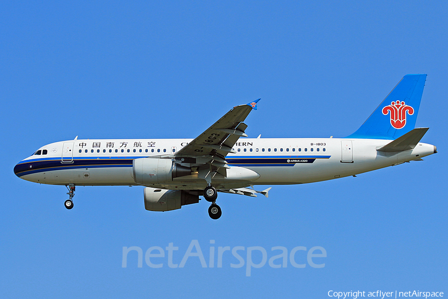 China Southern Airlines Airbus A320-214 (B-1803) | Photo 152234