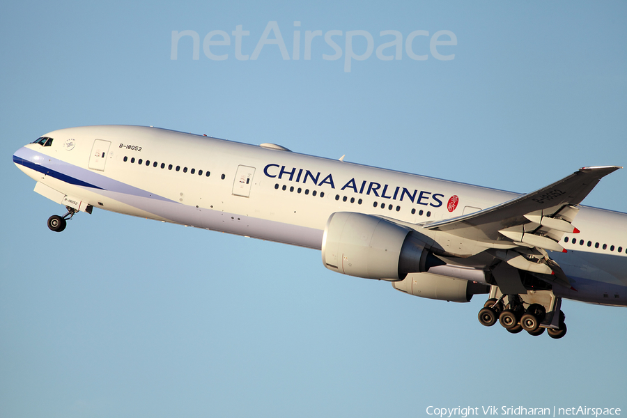 China Airlines Boeing 777-36N(ER) (B-18052) | Photo 64181