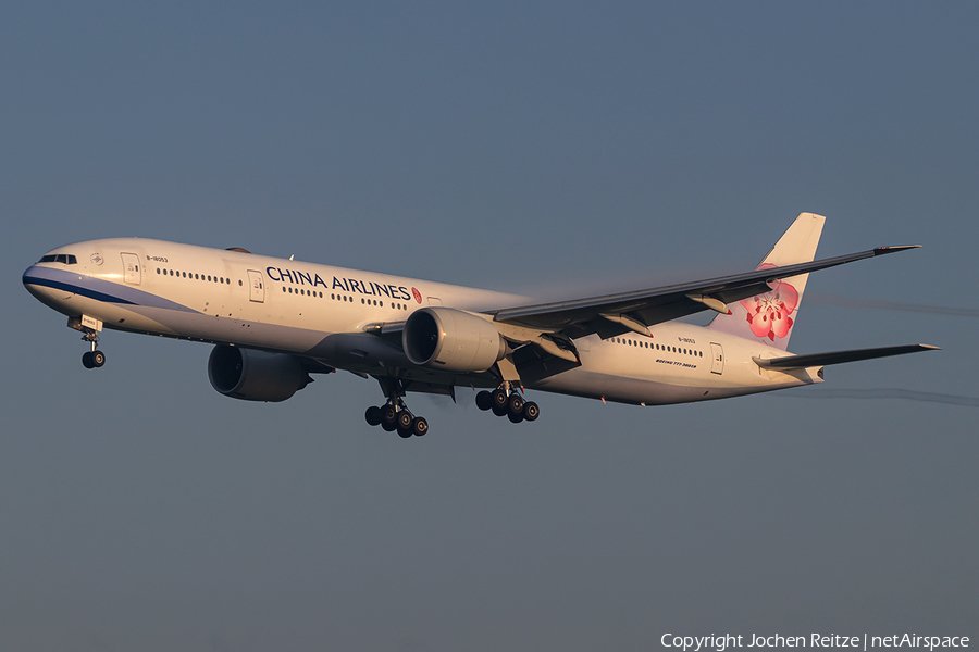 China Airlines Boeing 777-36N(ER) (B-18053) | Photo 344636