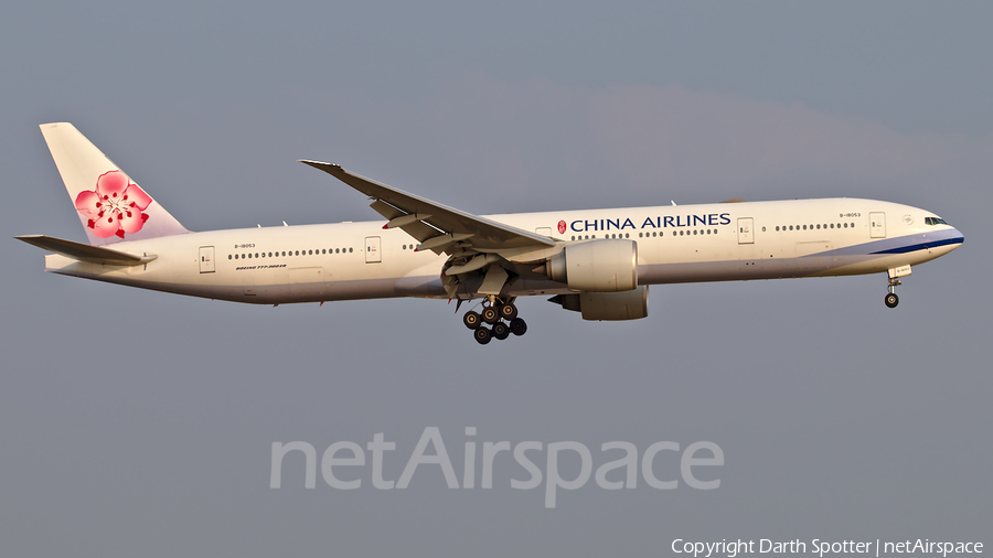 China Airlines Boeing 777-36N(ER) (B-18053) | Photo 318069