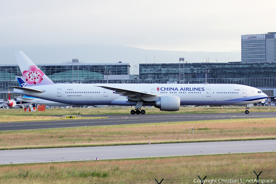 China Airlines Boeing 777-36N(ER) (B-18053) | Photo 168158