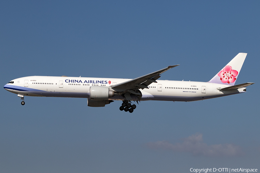 China Airlines Boeing 777-36N(ER) (B-18053) | Photo 143992