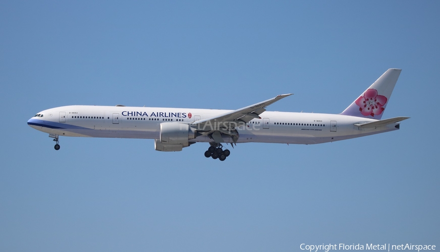 China Airlines Boeing 777-36N(ER) (B-18053) | Photo 553440
