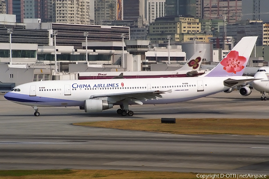 China Airlines Airbus A300B4-622R (B-1806) | Photo 168419