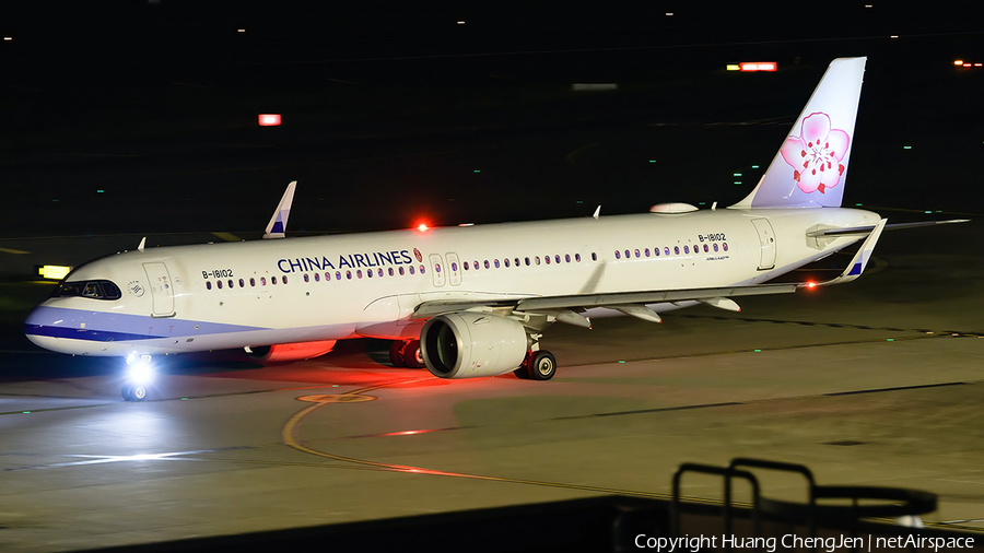 China Airlines Airbus A321-271NX (B-18102) | Photo 678826