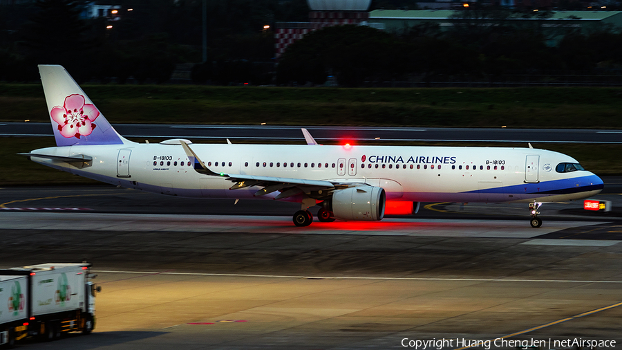 China Airlines Airbus A321-271NX (B-18103) | Photo 660243