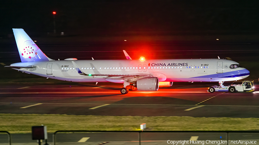 China Airlines Airbus A321-271NX (B-18112) | Photo 660244