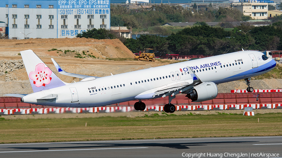 China Airlines Airbus A321-271NX (B-18112) | Photo 660380