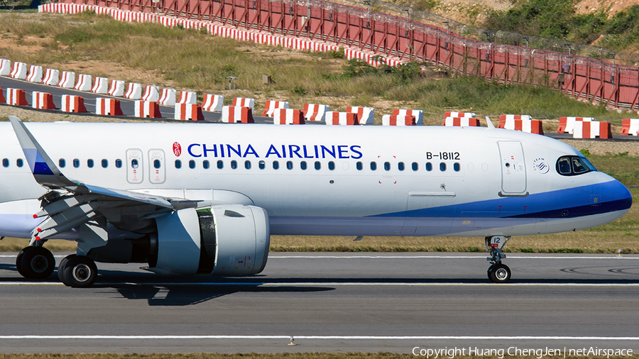 China Airlines Airbus A321-271NX (B-18112) | Photo 661608