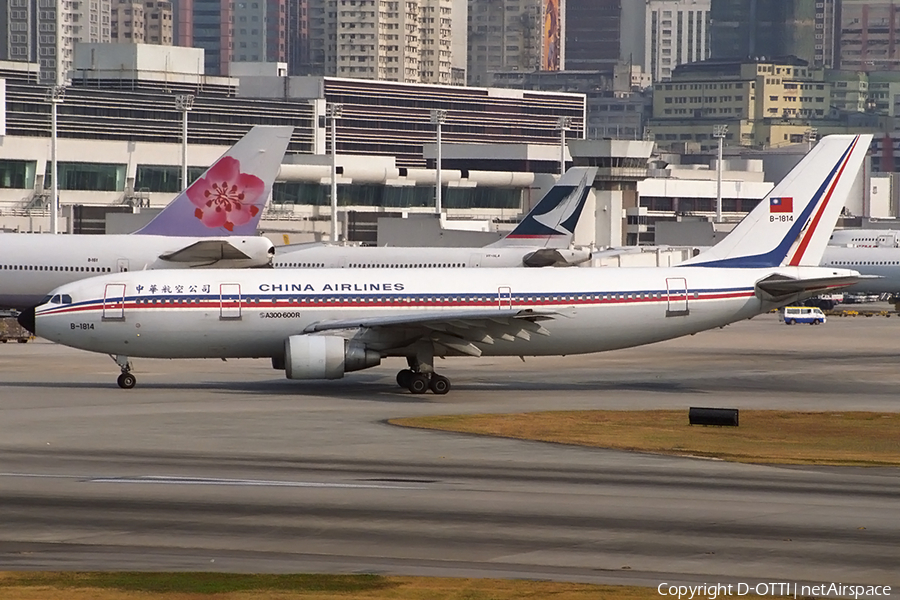 China Airlines Airbus A300B4-622R (B-1814) | Photo 168403