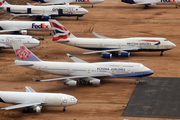 China Airlines Boeing 747-409 (B-18201) at  Victorville - Southern California Logistics, United States