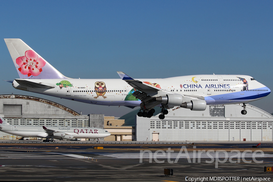 China Airlines Boeing 747-409 (B-18203) | Photo 104932