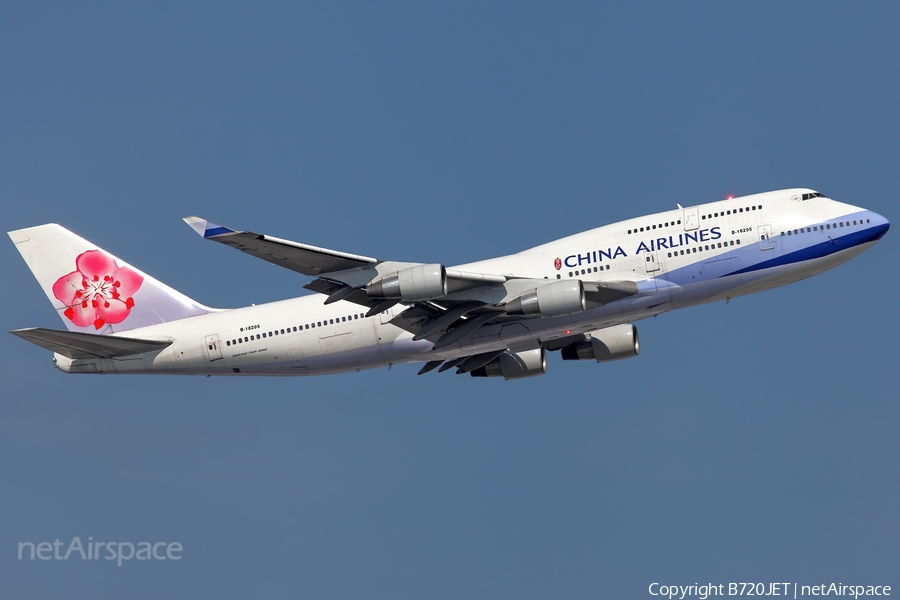 China Airlines Boeing 747-409 (B-18205) | Photo 43894