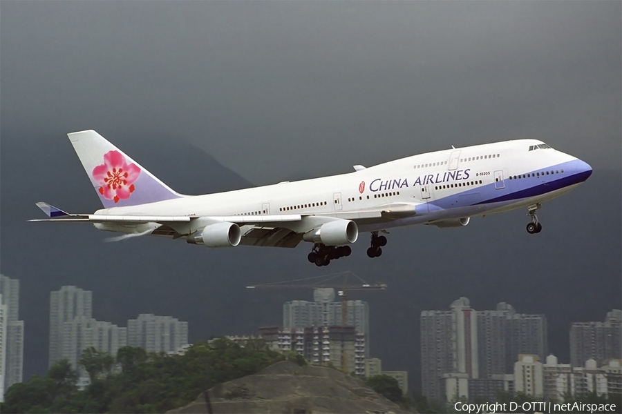 China Airlines Boeing 747-409 (B-18205) | Photo 292170