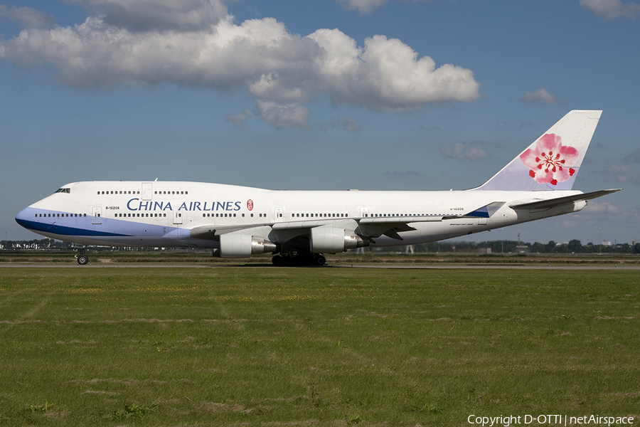 China Airlines Boeing 747-409 (B-18206) | Photo 314378