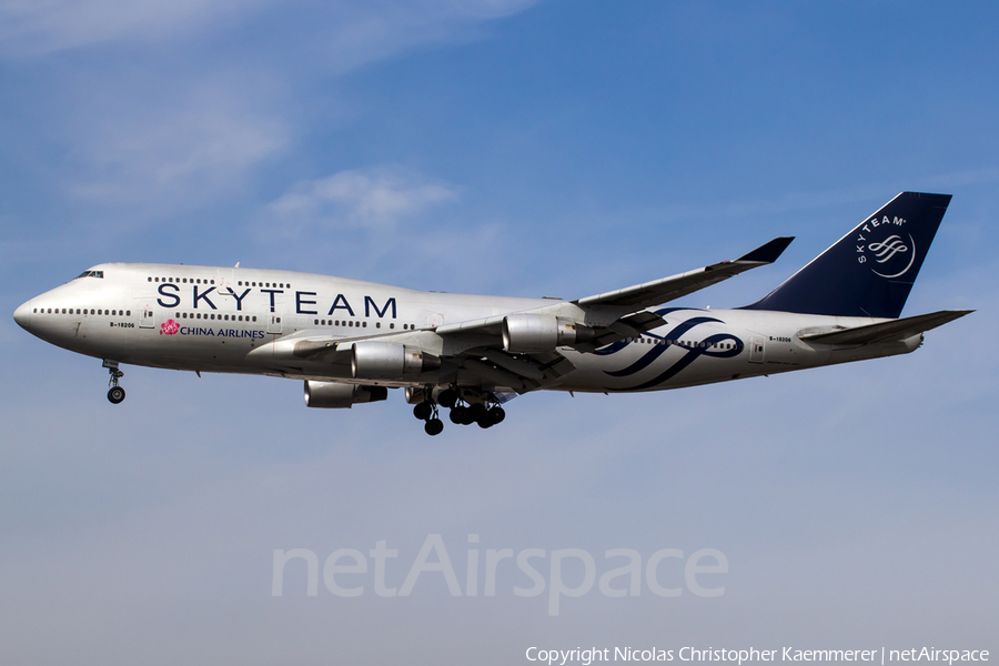 China Airlines Boeing 747-409 (B-18206) | Photo 98776