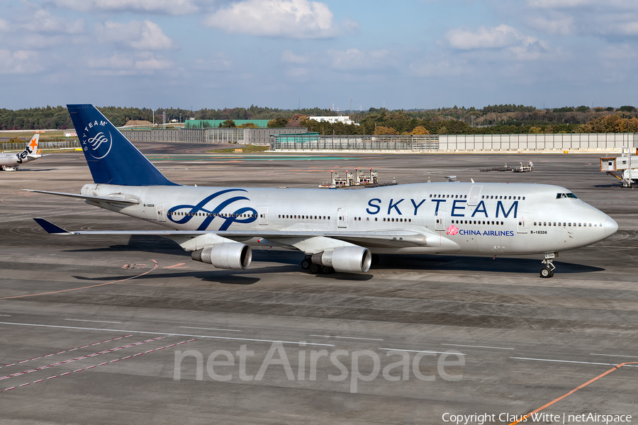 China Airlines Boeing 747-409 (B-18206) | Photo 307396