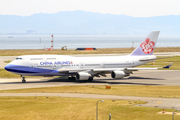 China Airlines Boeing 747-409 (B-18210) at  Osaka - Kansai International, Japan