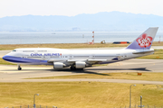 China Airlines Boeing 747-409 (B-18210) at  Osaka - Kansai International, Japan