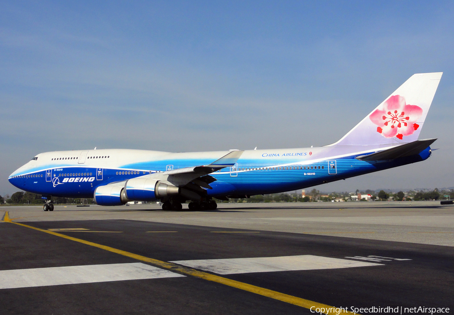 China Airlines Boeing 747-409 (B-18210) | Photo 6092