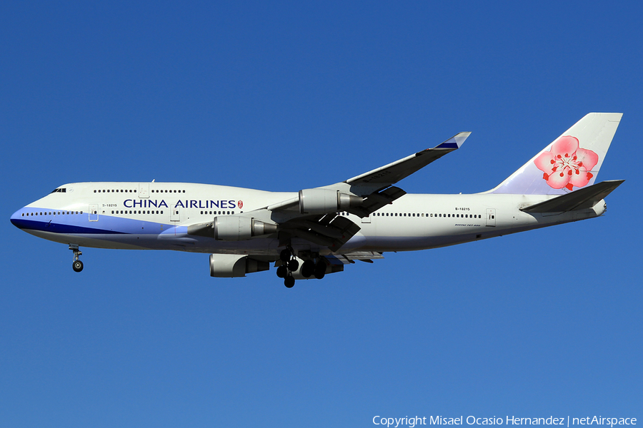 China Airlines Boeing 747-409 (B-18215) | Photo 170210